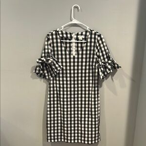Black and White Checkered Dress